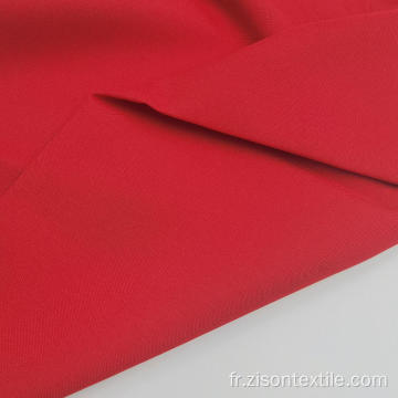 Vente chaude personnalisée 100% tissus unis tissés en polyester